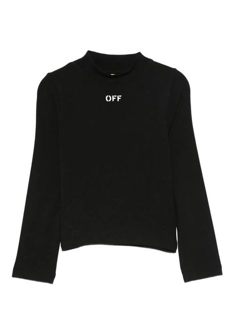 T-shirt con logo OFF WHITE KIDS | OGAB00AF25JER0011001